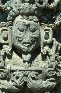 Estela D de Copán